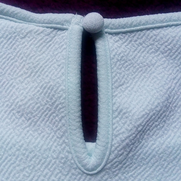 Divided H&M L Light Blue Halter Crop Top - Picture 4 of 6